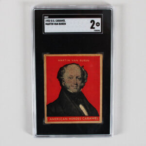 1932 U.S. Caramel Presidents Martin Van Buren President SGC 2