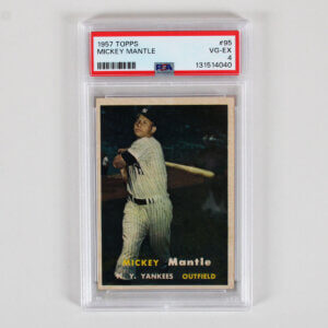 1957 Topps Mickey Mantle #95 PSA 4 VG-EX Yankees HOF TOP 30% PSA Grade