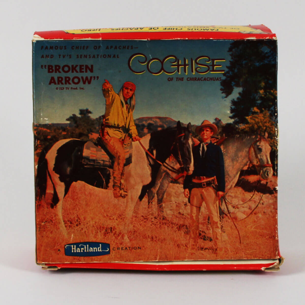 VINTAGE 1950's HARTLAND COCHISE w/ORIGINAL BOX