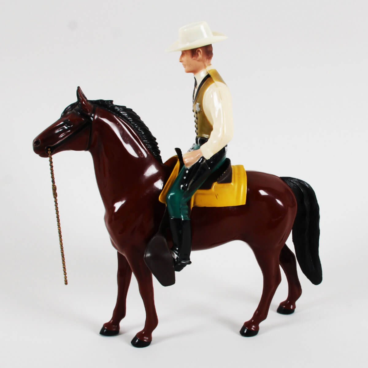 1950's Hartland WYATT EARP Western Figure with ORIGINAL BOX Complete