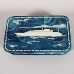 Trump Princess Amenity Kit Vanity Desk Valet Box Yacht