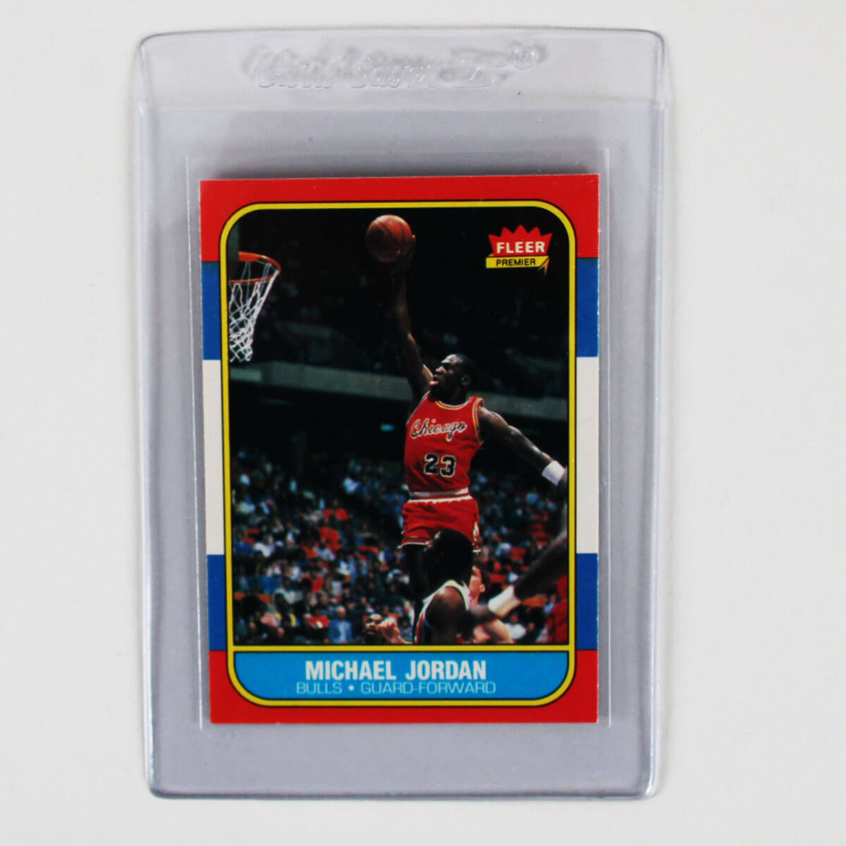 1986 Fleer basketball  #57 Michael Jordan - OUT for grading