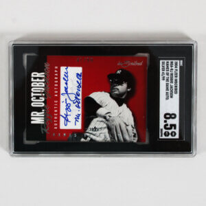 2004 Fleer Inscribed Reggie Jackson Signed Graded Card Names of the Game Auto Mr. October #NGA-RJ SGC 8.5 41/99