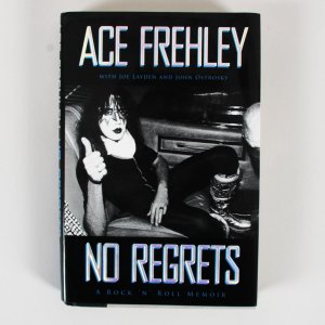 Ace Frehley Signed Book No Regrets Collectors Edition Numbered 220/1000 COA JSA