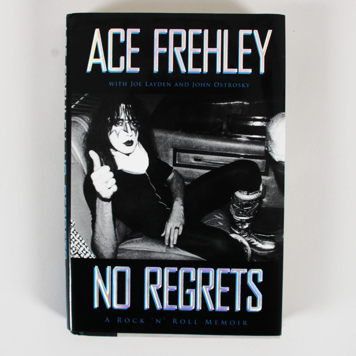 Ace Frehley Signed Book No Regrets Collectors Edition Numbered 220/1000 COA JSA