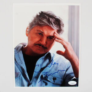 Charles Bronson Signed Photo 8x10 - COA JSA