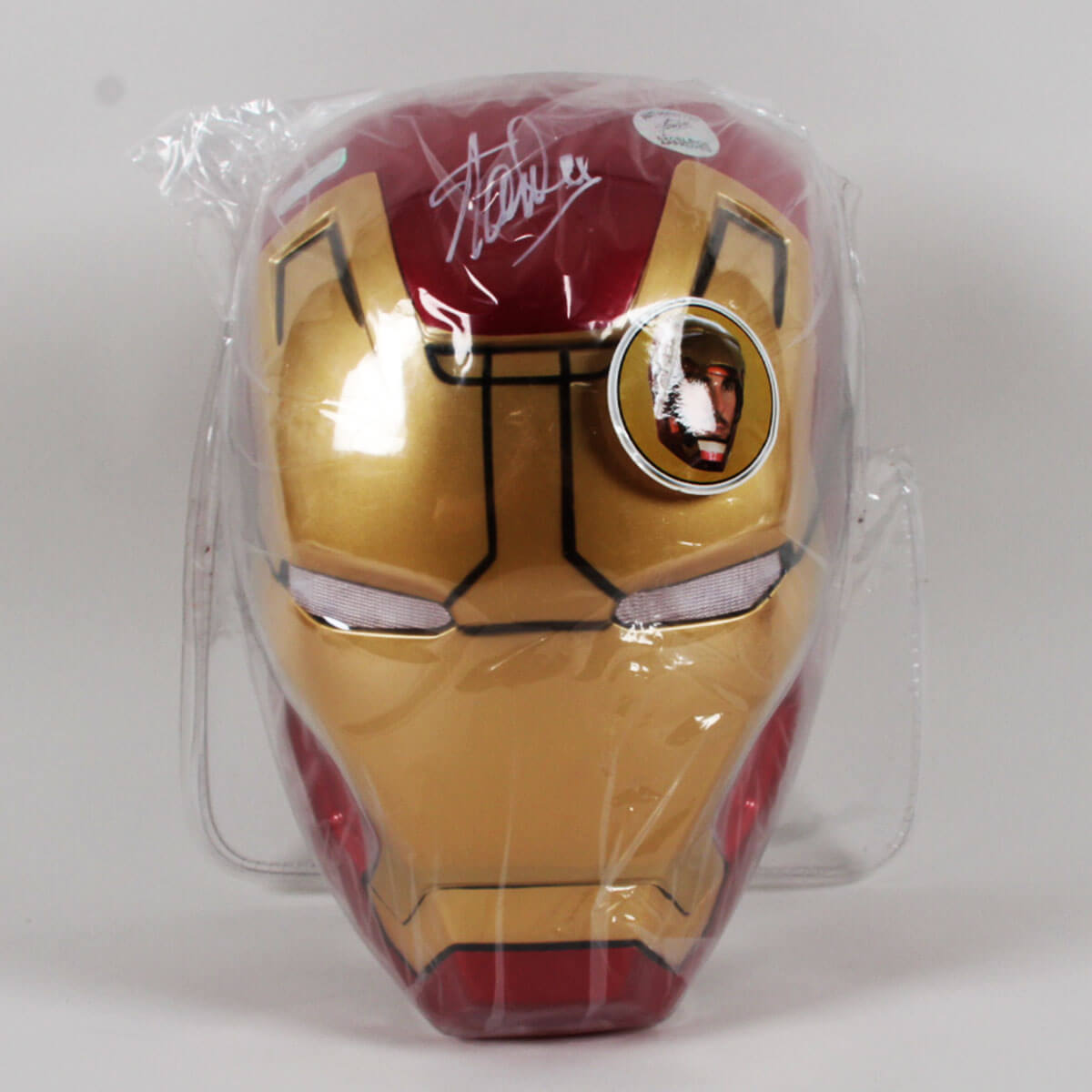 Stan Lee Signed Iron Man Mask Excelsor COA Stan Lee JSA