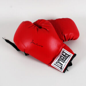 Muhammad Ali Signed Gloves - COA JSA