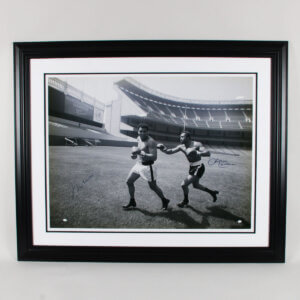 Muhammad Ali Ken Norton Signed Photo 30 x 40 COA On-Line Authentics