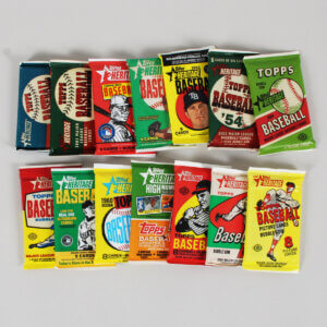 2001-2013 Topps Heritage Baseball Unopened Pack Lot of 14 NEW SEALED