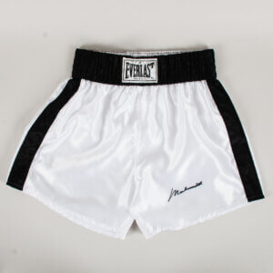 Muhammad Ali Signed Trunks - COA JSA