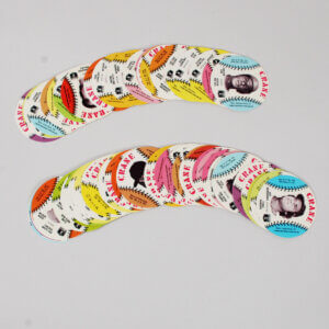 1976 Crane's Potato Chips Baseball Disc Set of 68/70  Missing 2- (22)-Stars -NR/MT