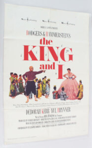 1965 The King and I Movie Poster One Sheet R 65/357