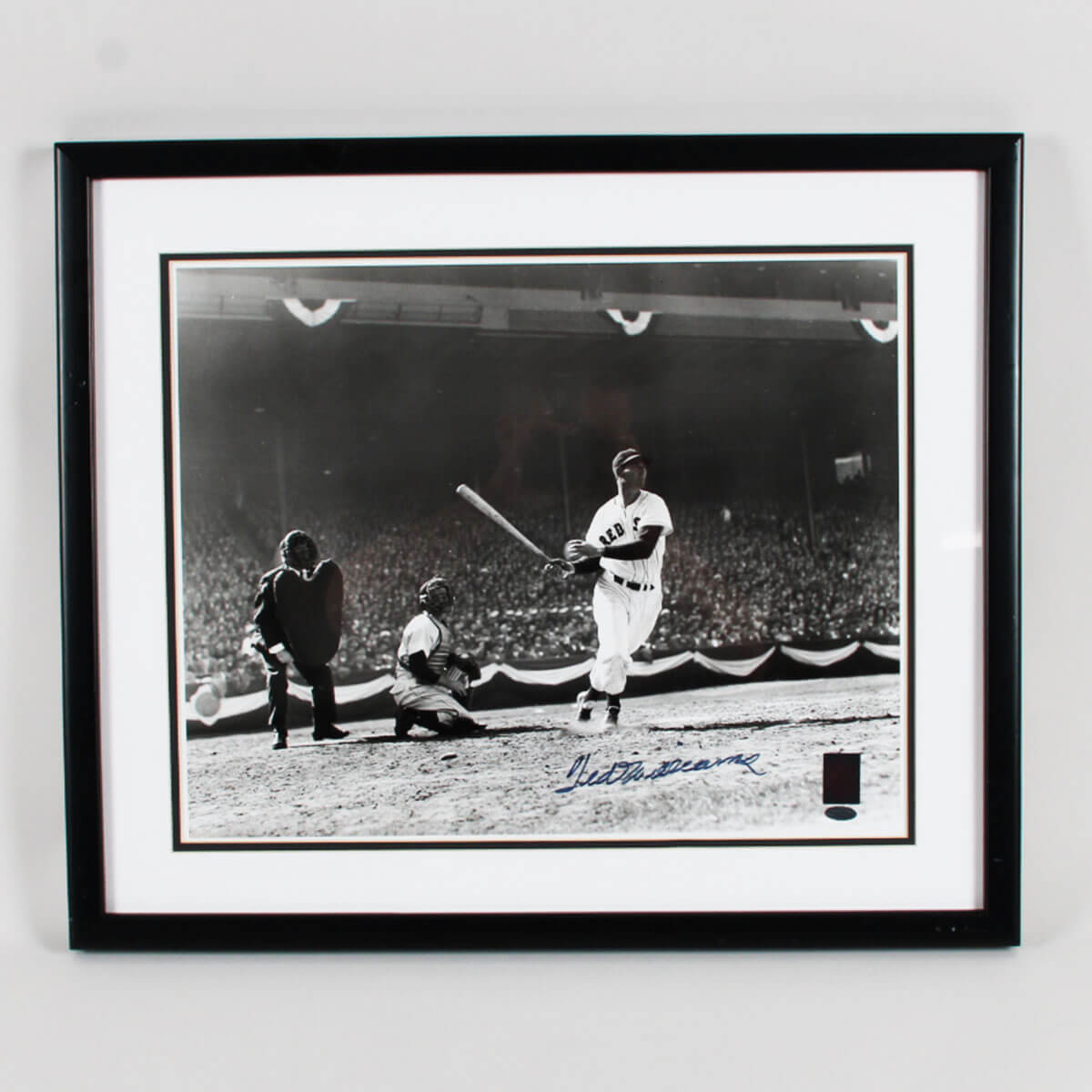 Ted Williams Signed Photo 16x20 Display Red Sox - COA Steiner Sport Hologram & Player Hologram