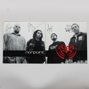 Nonpoint Band Signed Album Insert - COA JSA