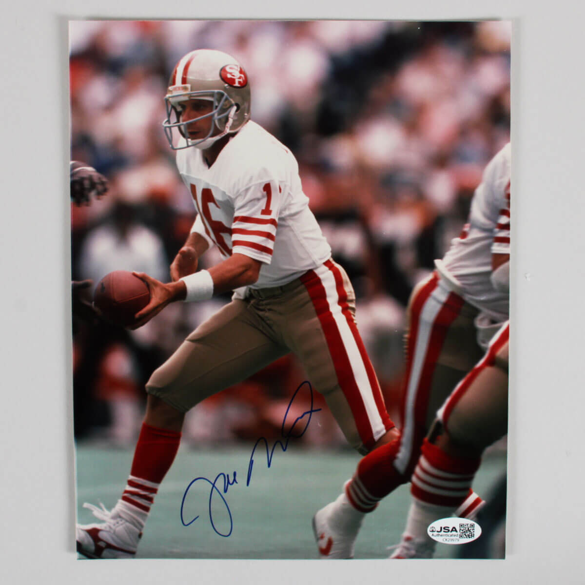 Joe Montana Signed Photo 8x10 49ers - COA JSA