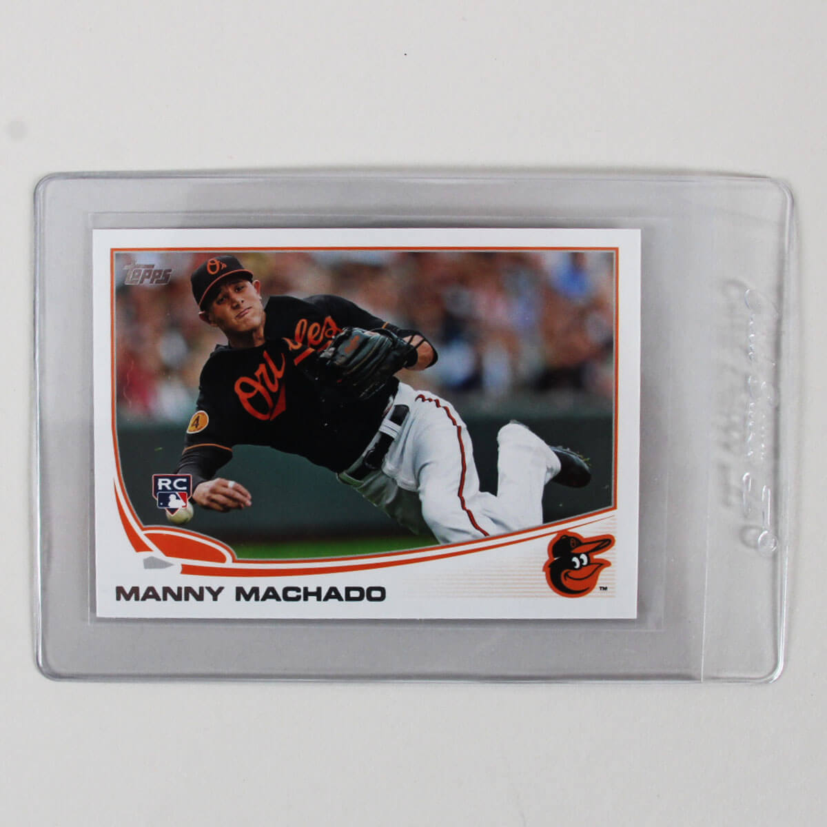 Manny Machado Rookie Card 2013 Topps Baseball Super Short Print Variation Black Jersey Fielding #270 SSP RC