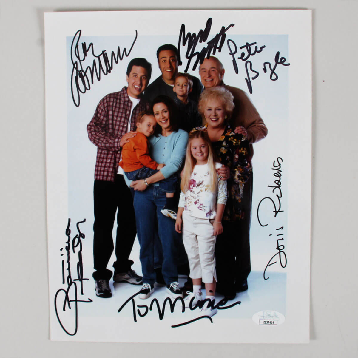 Everybody Loves Raymond Cast Signed 8x10 Photo 6 Sigs LOA JSA #ZZ37414