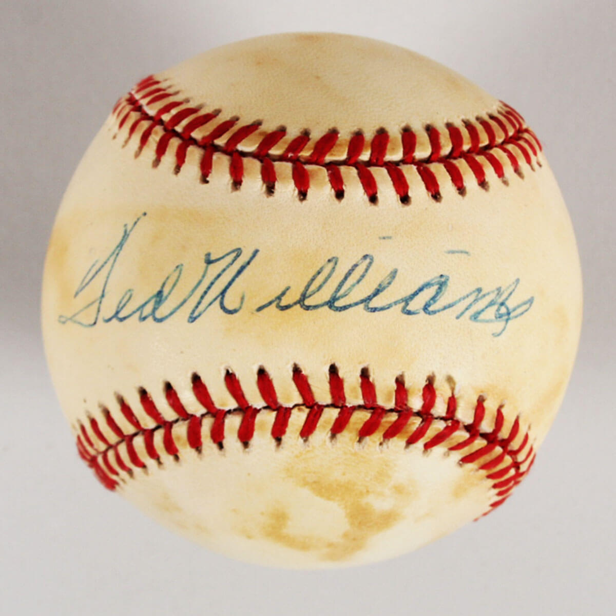 Ted Williams Autograph Signed- Bobby Brown American League MLB Baseball Beckett Sticker