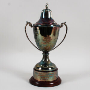 Las Vegas Celebrity Golf Classic Trophy 2000s Silver plated 16"