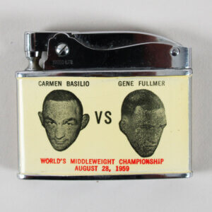 Carmen Basilio-Gene Fullmer 1959 Souvenir Cigarette Lighter
