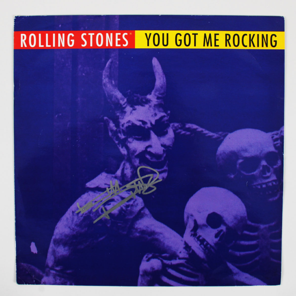 Kieth Richards Signed Album COA JSA LOA