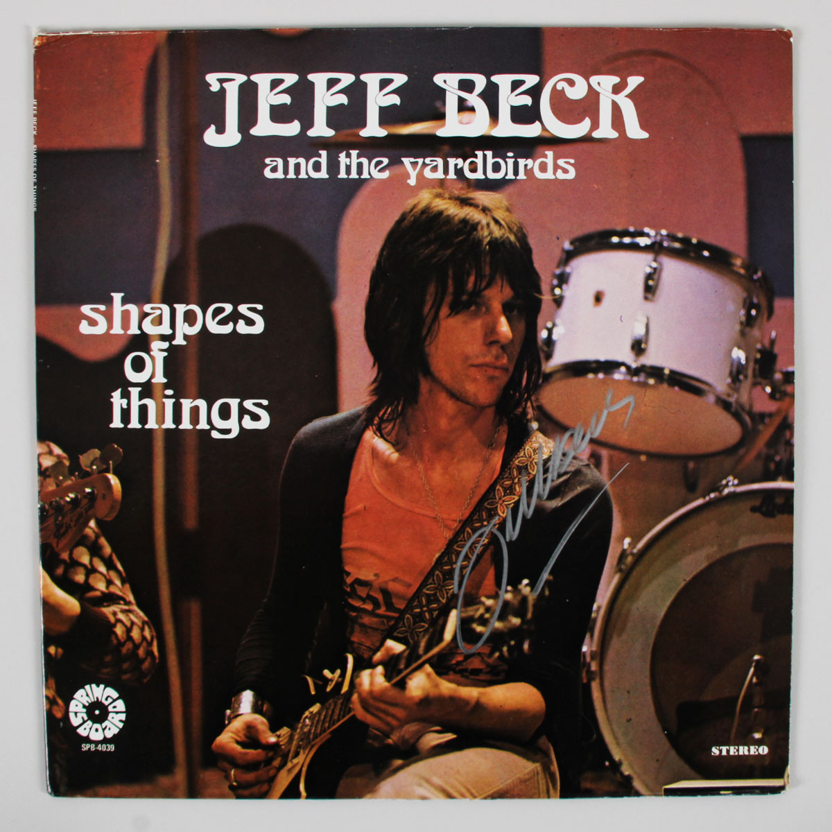Jeff Beck signed Album COA JSA