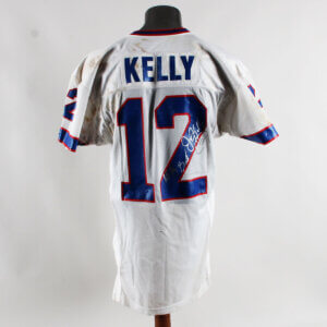 Jim Kelly Game Worn Jersey Signed 1992 Bills