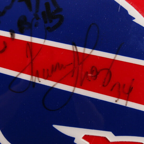 Buffalo Bills Team Signed Helmet Jim Kelly, Thurman Thomas, etc