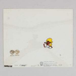 Speedy Gonzalez Warner Bros. 1995 Original Color Production Cell 10 x12 COA