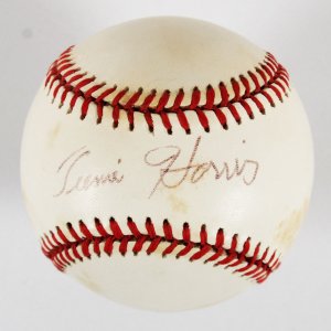Teenie Harris Photographer Rare Signed Baseball COA JSA