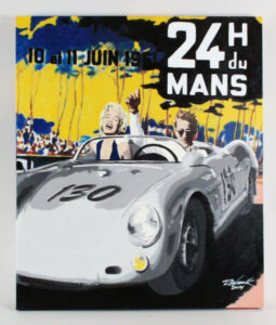 Bob Womack Artwork James Dean w/ Marilyn Monroe