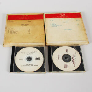 John Lennon Bell Studio Apple Records Demo Tapes "Mother" COA Provenance Letter