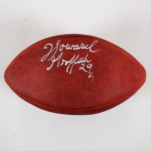 Howard Griffith Signed Super Bowl 32 Football COA JSA #CK91634