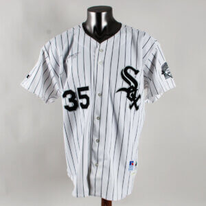 Frank Thomas Signed Chicago White Sox 1997 Game Issued Jersey HOF- COA JSA