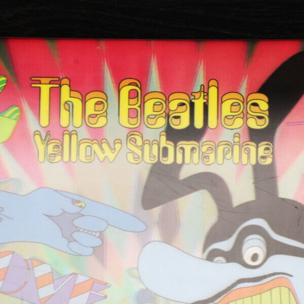 The Beatles Yellow Submarine Psychedelic 3D Laminate Hologram 2009