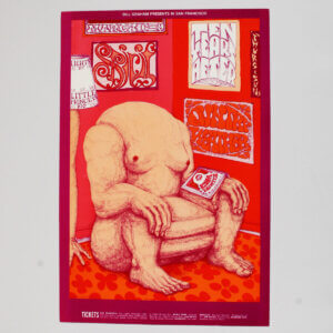 Spirit Poster BG163 FILLMORE 1969 Ten Years After Lee Conklin Bill Graham Vintage 1st Printing