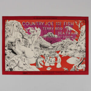 BG 149-1 Country Joe Sea Train Lee Conklin 1968 Fillmore Concert Poster