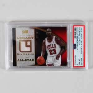 2008 Upper Deck Michael Jordan Graded Card #MJ-95 Legacy Memorabilia LE 2/23 - PSA 6