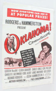 1963 Oklahoma Movie Poster One Sheet R62/26