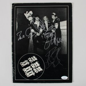 Cheap Trick Signed Program - COA JSA