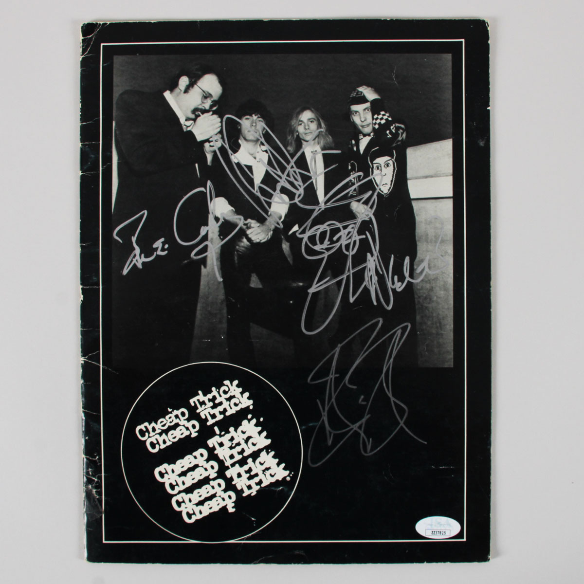 Cheap Trick Signed Program - COA JSA