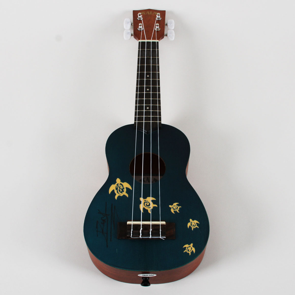 The Rock Signed Ukulele WWE - COA JSA