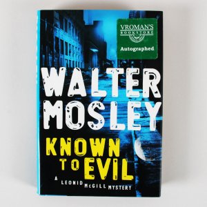 Walter Mosley Signed Book Known to Evil - COA JSA