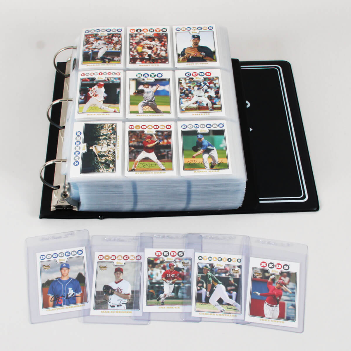 2008 Topps Complete Set (660) + Update Gold Foil Baseball Complete Set UH1-UH330