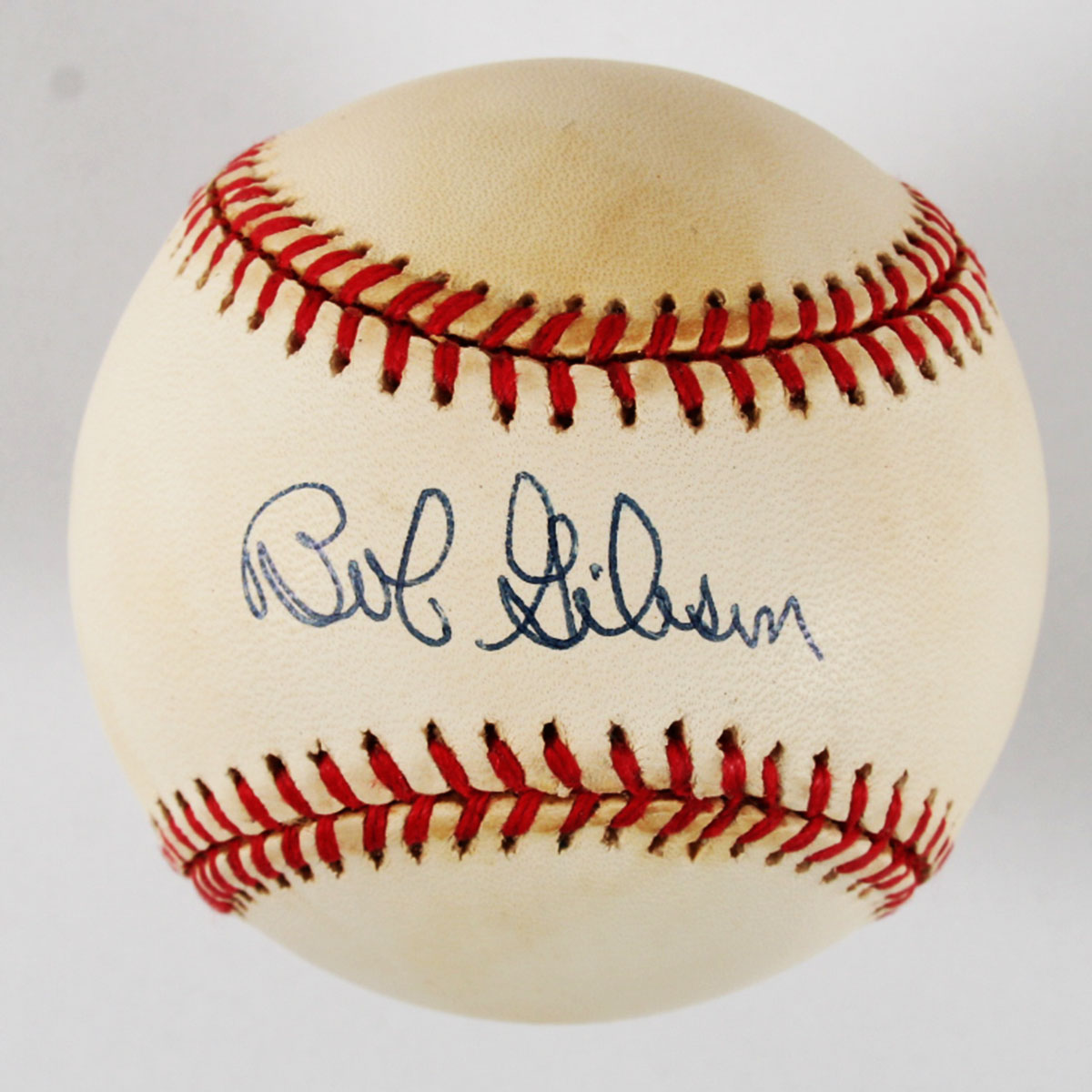 Bob Gibson Signed Baseball Cardinals - COA JSA