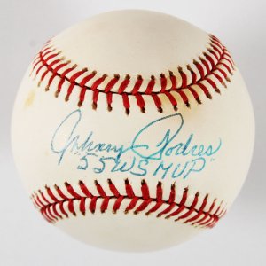 Johnny Podres Signed Baseball Dodgers - COA JSA