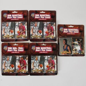 1996 Press Pass Basketball Draft Pick Factory Sealed Set Lot of 5 packages Kobe Bryant RC