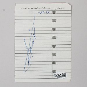 Joe Frazier Signed Book Page w/ Ken Norton - COA JSA