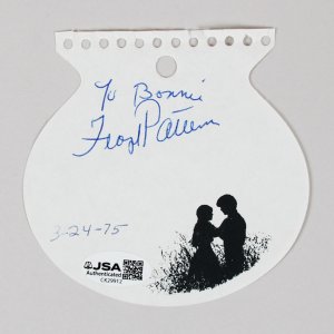 Floyd Patterson Signed Cut - COA JSA